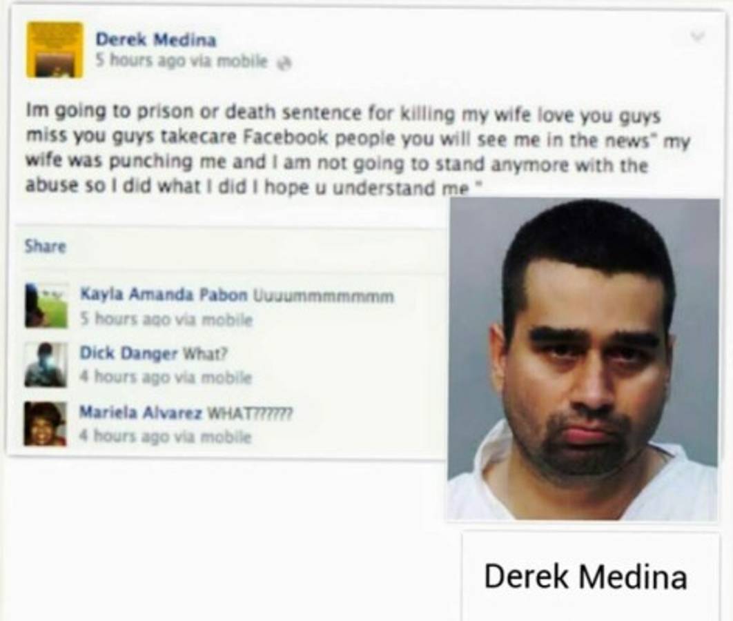 Hombre que puso en Facebook esposa muerta no tenía qué temer