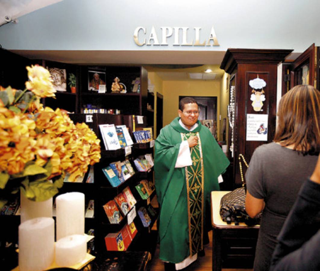 Un oasis de paz en un centro comercial
