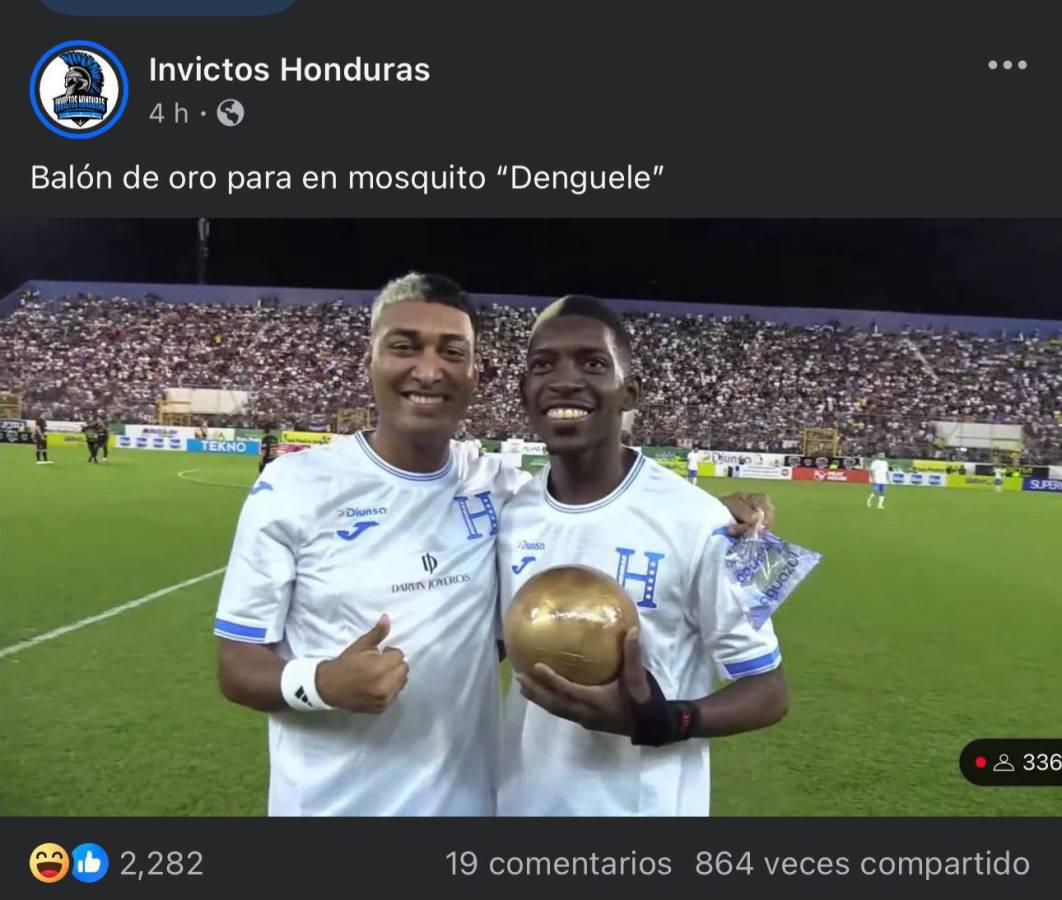 Los mejores memes que dejó el partido de tiktokers de Honduras ante los de El Salvador