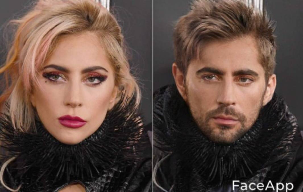 FOTOS: Así lucen los famosos al 'cambiar de sexo' con FaceApp