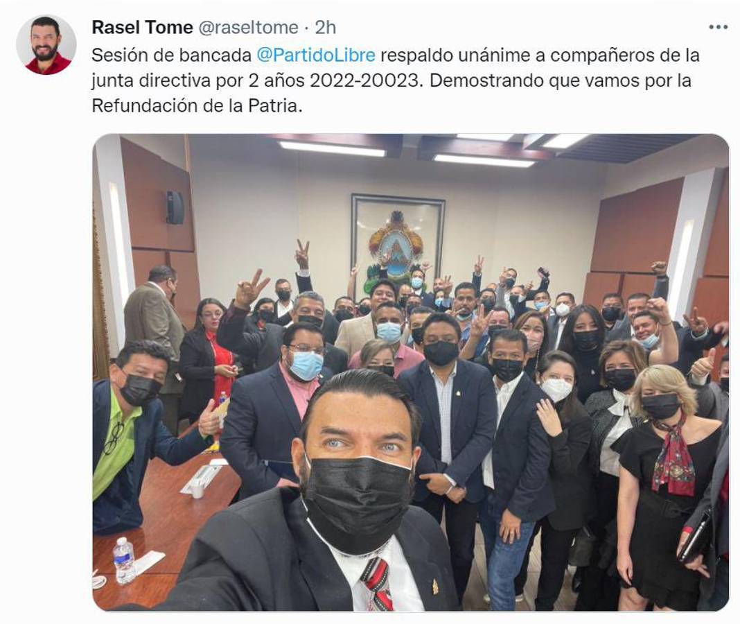 Diputados eligen a Rafael Sarmiento como jefe de bancada de Libre