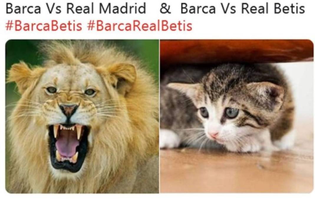 Los mejores memes sobre la derrota del Barcelona a manos del Real Betis en La Liga