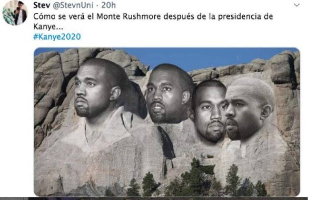 Kanye West se postula para presidente de EEUU y desata graciosos memes