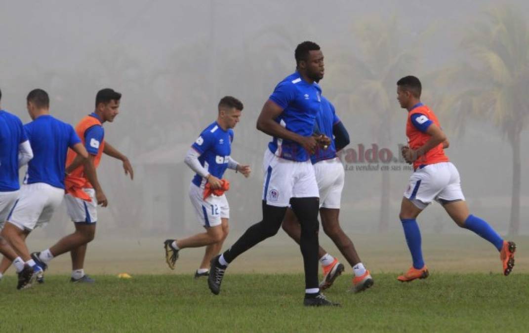 FOTOS: Así fue el primer entreno de Yustin Arboleda como jugador de Olimpia