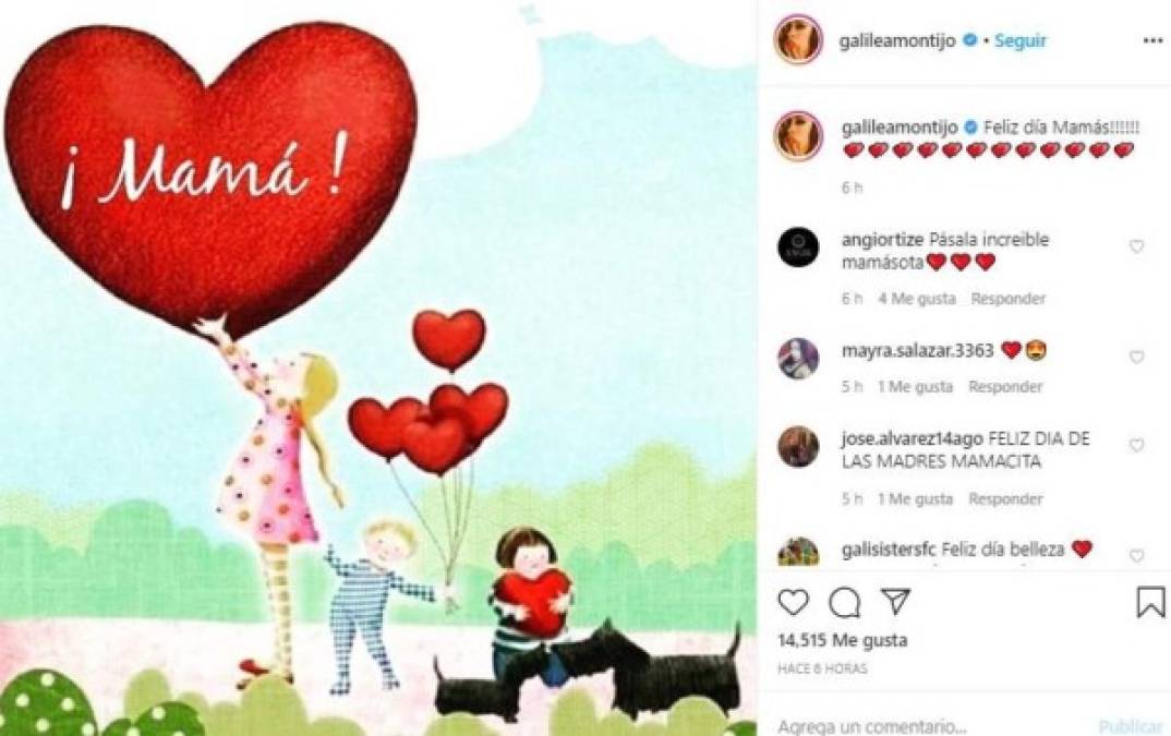 FOTOS: Celebridades festejan el Día de las Madres en las redes sociales