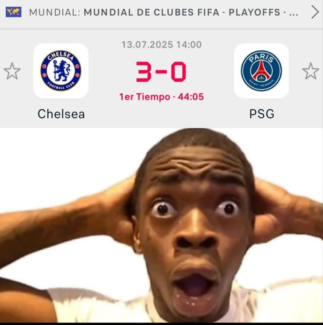 Divertidos memes despedazan al PSG tras perder la final del Mundial de Clubes ante Chelsea