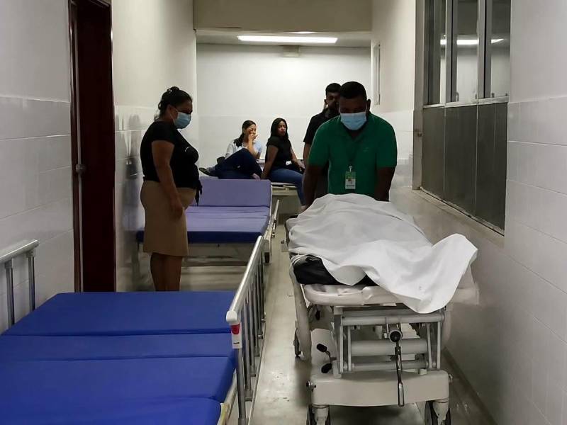 La joven perdió la vida tras ser ingresada al hospital de Olanchito.
