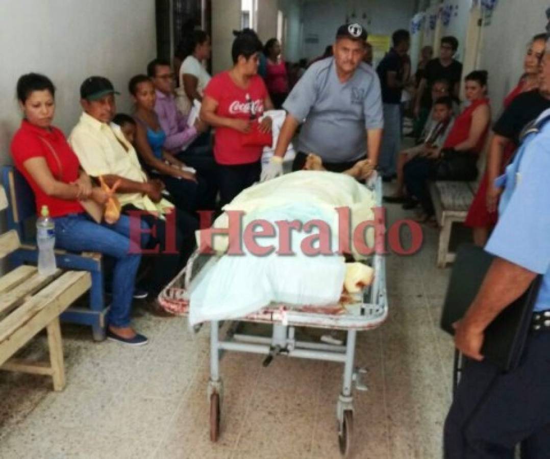 La víctima fue identificada como Milton de Jesús Nivarrez (33), oriundo y residente de Orocuina, quien murió en la sala de emergencia del hospital donde intentaban salvarle la vida. (Foto: El Heraldo Honduras, Noticias de Honduras)