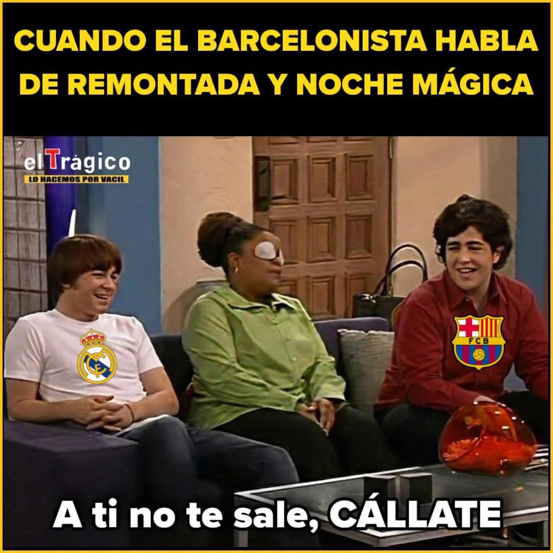 Atlético y Real Madrid se burlan: Los memes que dejó la eliminación de Barcelona en Copa del Rey