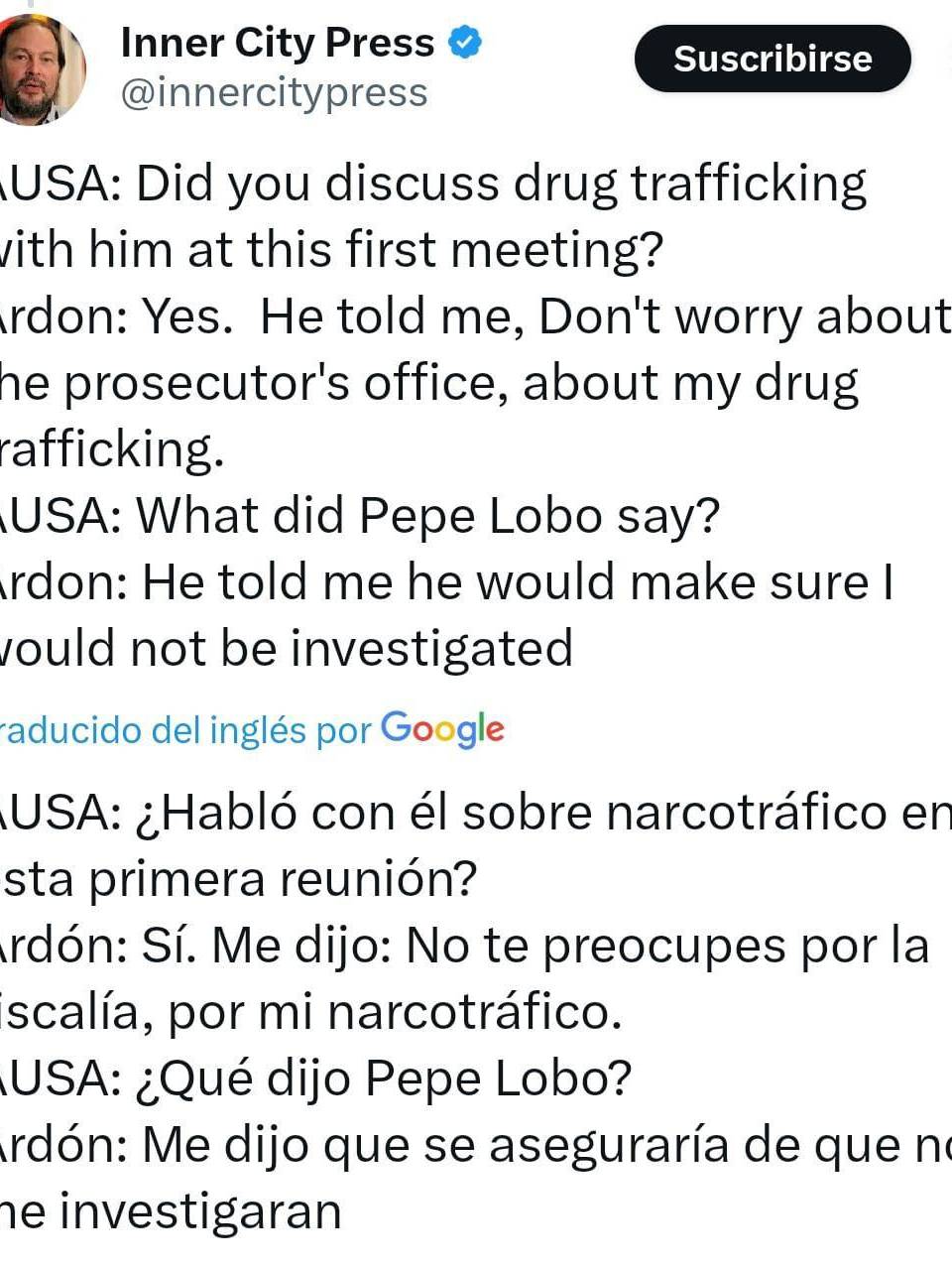 En directo: Juicio de Juan Orlando Hernández