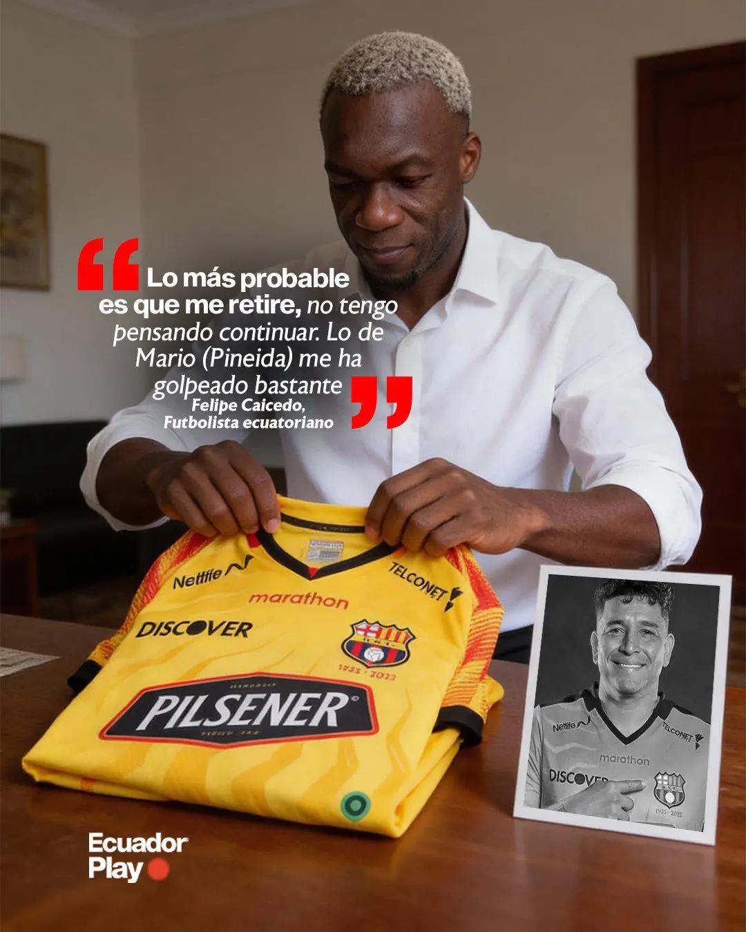 Ex jugador del Inter y el City piensa dejar fútbol luego de asesinato de Mario Pineida