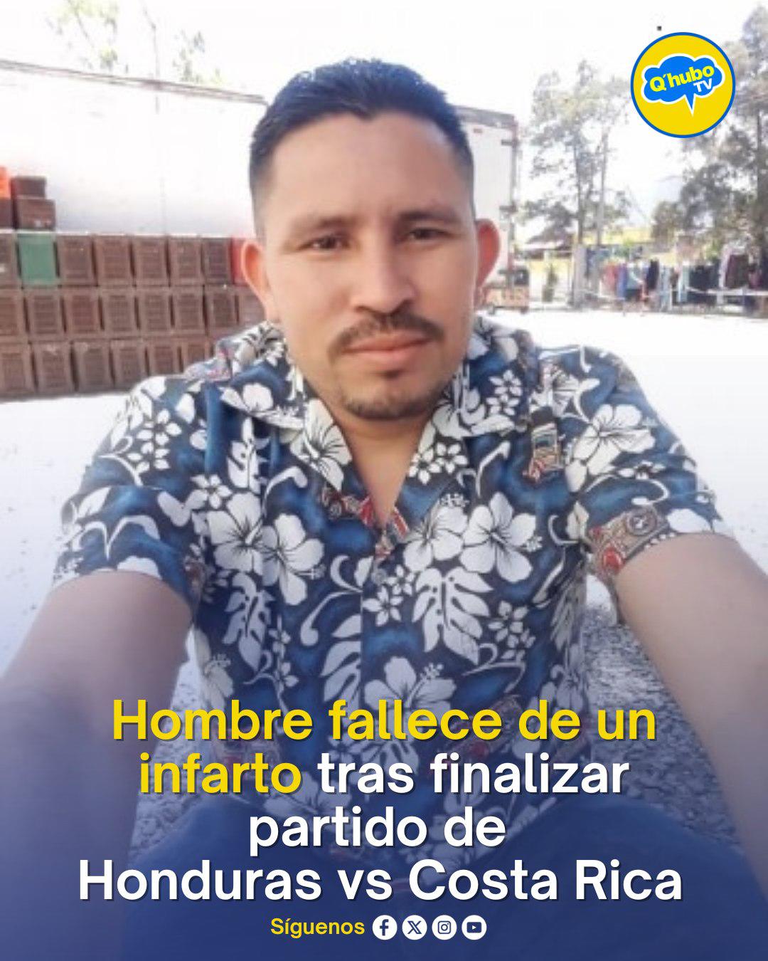 ¿Quién era el aficionado que murió tras eliminación de Honduras del Mundial 2026?