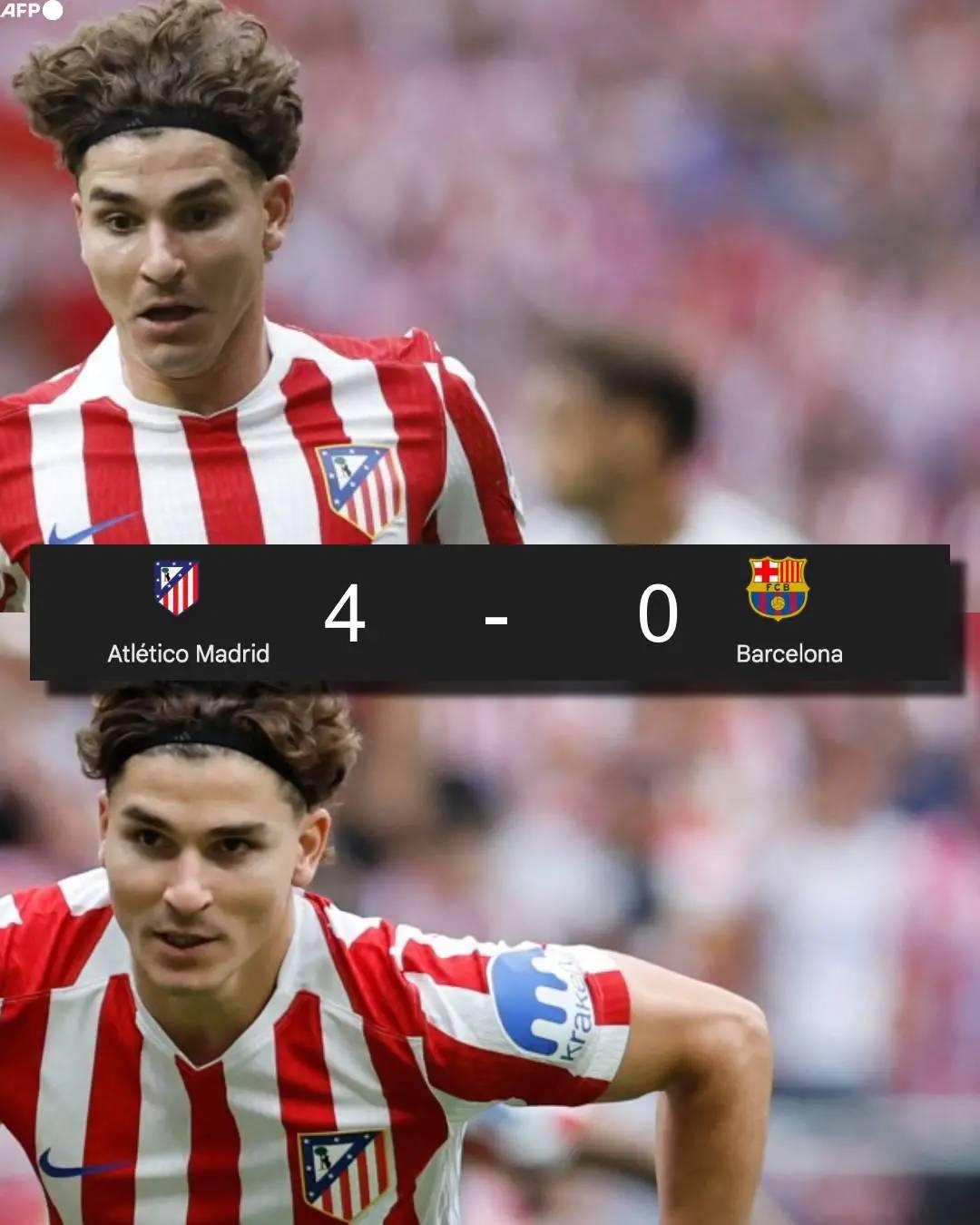 Memes hacen pedazos al Barcelona luego de ser goleados por Atlético de Madrid