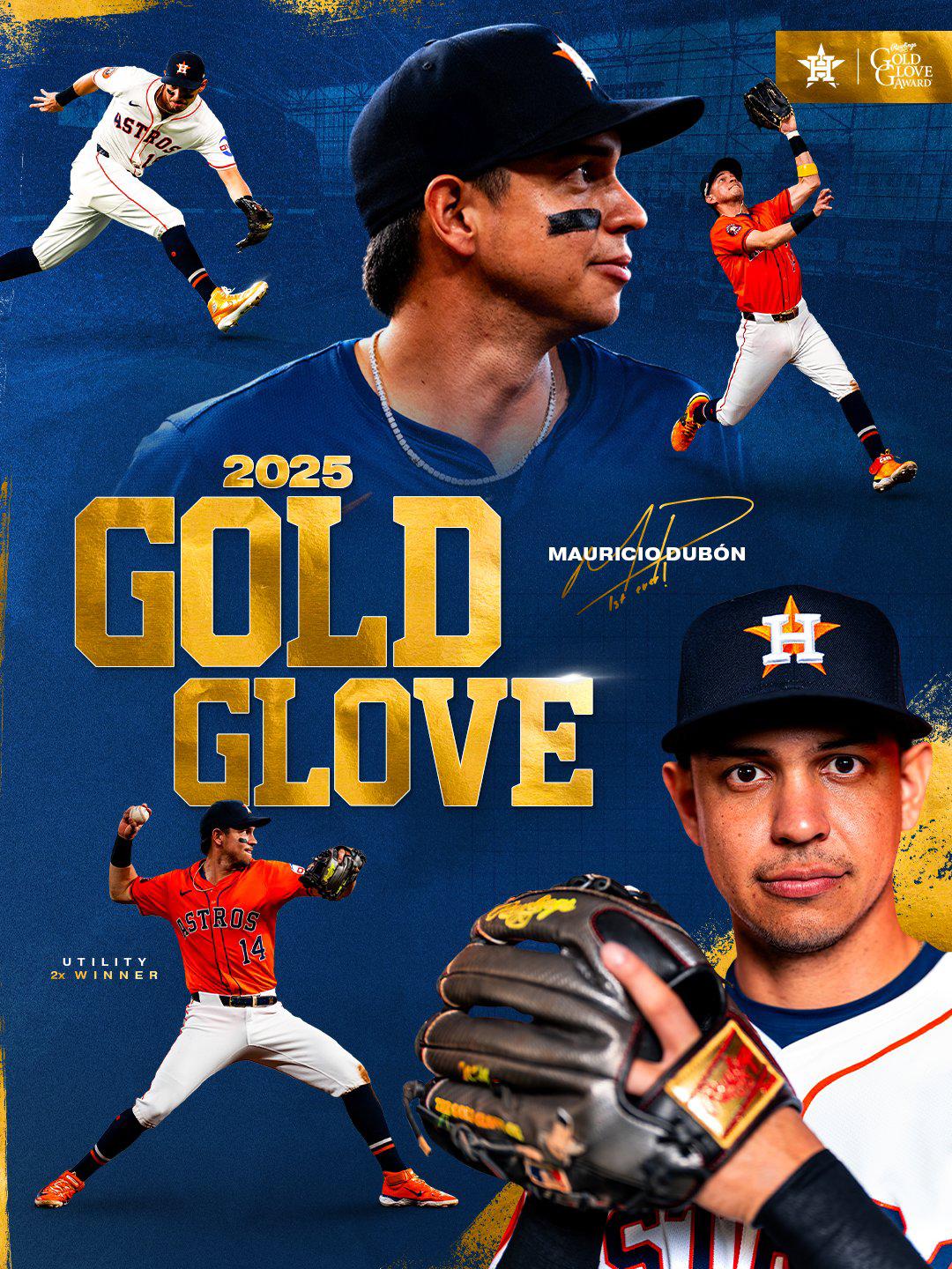 Mauricio Dubón: ¿Cuánto es el premio económico que se lleva el Guante de Oro de Grandes Ligas?