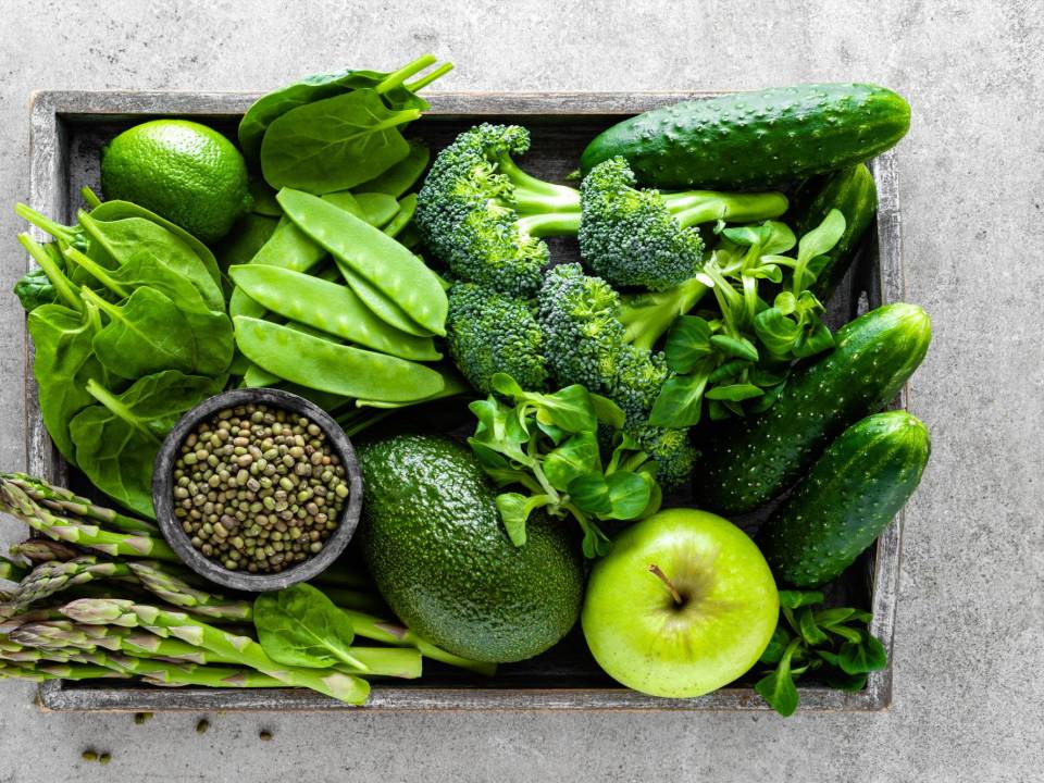 Por su alto contenido de magnesio, los vegetales verdes pueden ayudarte a controlar la ansiedad.