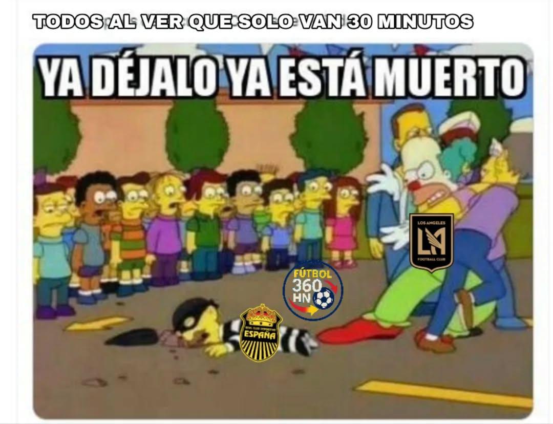 ¡Para reír! Los memes que dejó la goleada de Los Ángeles FC a Real España en la Concacaf Champions Cup