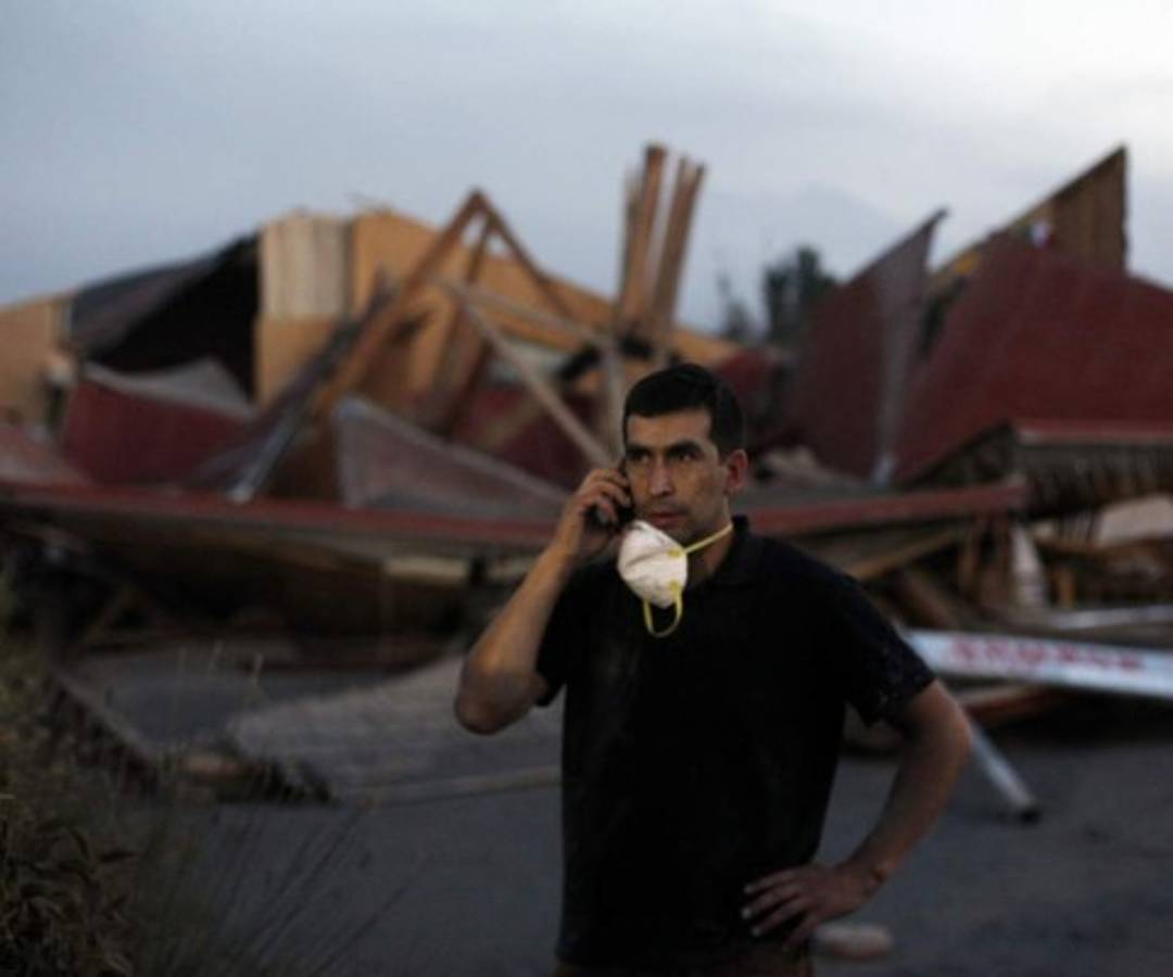 Cenizas de Calbuco en Chile, Argentina y Uruguay