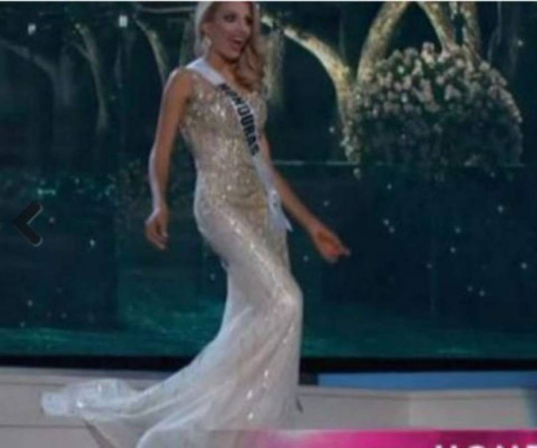 VIDEO: Miss Honduras pierde el equilibrio en pleno desfile