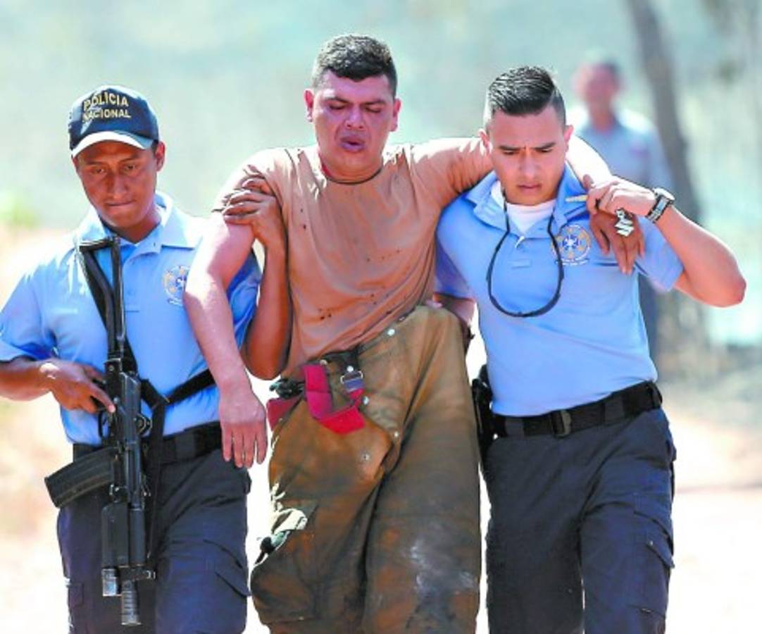 Evidencias fueron reducidas a cenizas en voraz incendio en predios de la DPI