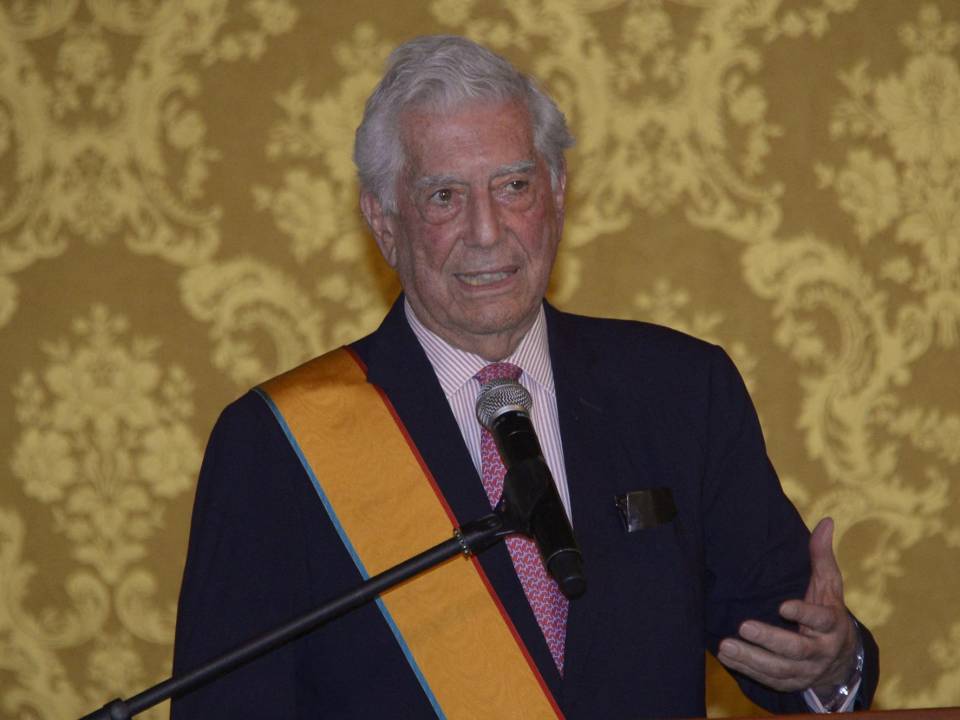 Vargas Llosa presentó a principios de abril su último libro, “La mirada quieta (de Pérez Galdós)”, un ensayo sobre el escritor español Benito Pérez Galdós.