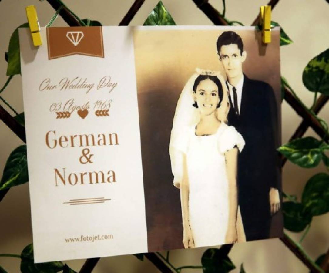 Cinco décadas de amor entre German y Norma Leitzelar