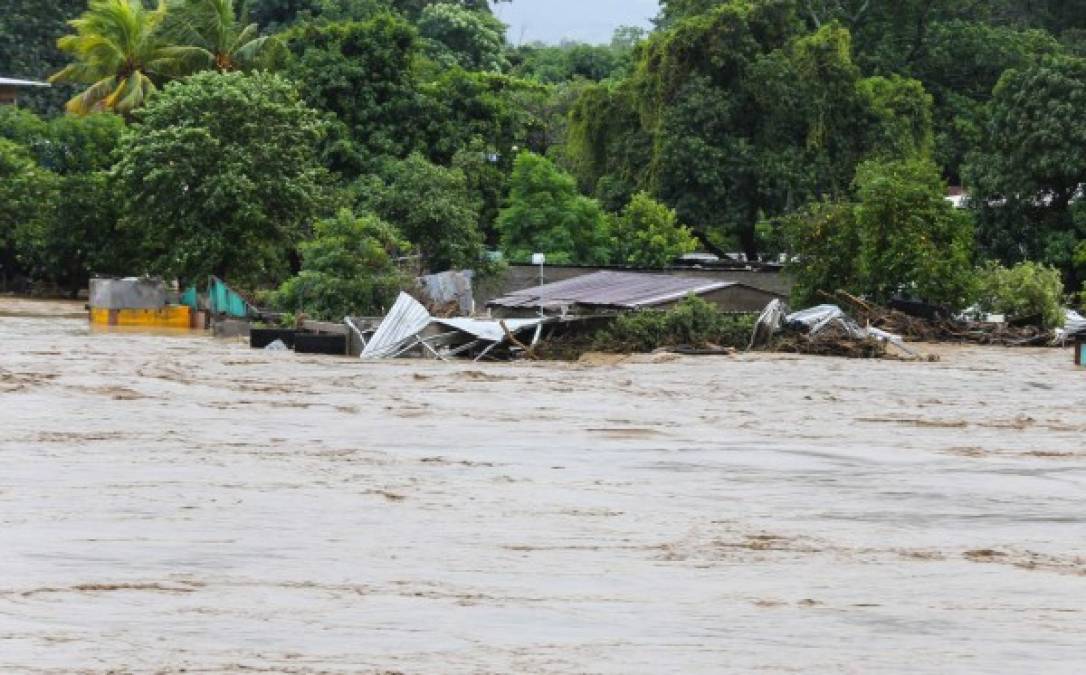 Las dramáticas imágenes de una Honduras sumergida por Eta e Iota (FOTOS)