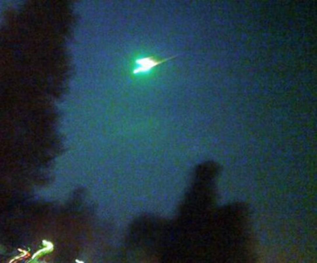 Meteoro causó en Argentina fenómeno luminoso en el cielo