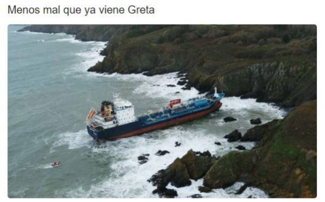 Divertidos memes del viaje de Greta Thunberg a Cumbre del Clima