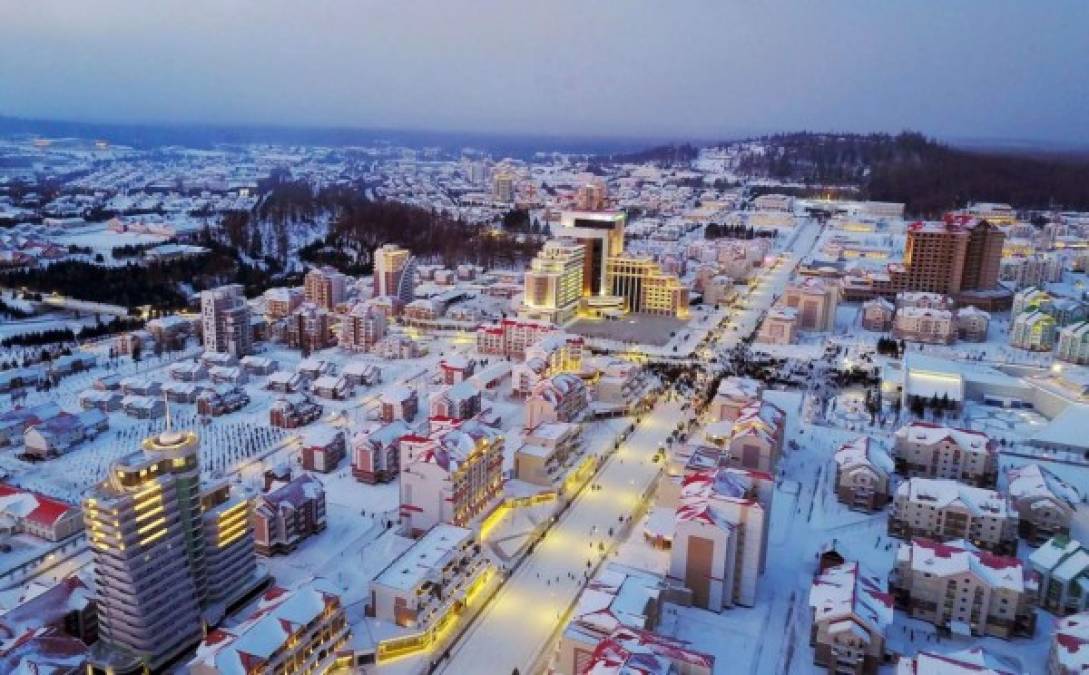 FOTOS: Así es Samjiyon, la ciudad 'perfecta' inaugurada por Kim Jong-un