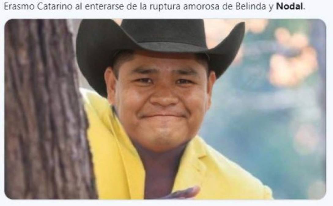 Se desata ola de memes tras supuesta ruptura entre Belinda y Christian Nodal