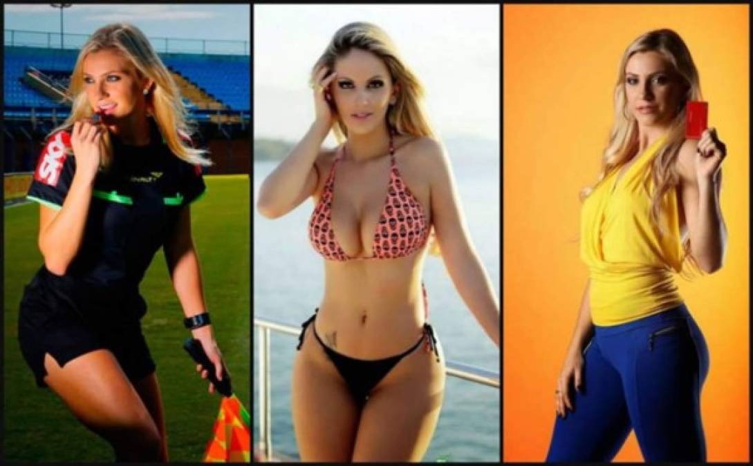 FOTOS: Así es Fernanda Colombo, la bella árbitro brasileña que estará en el Mundial Rusia 2018