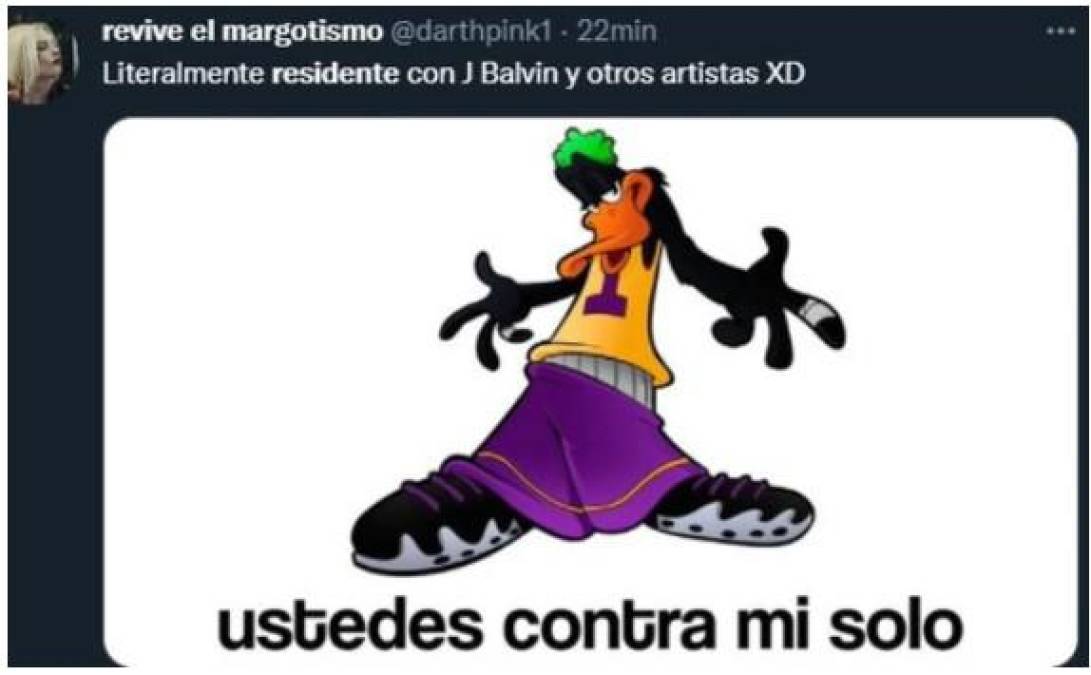 Destrozan con memes a J Balvin tras sesión musical de Residente