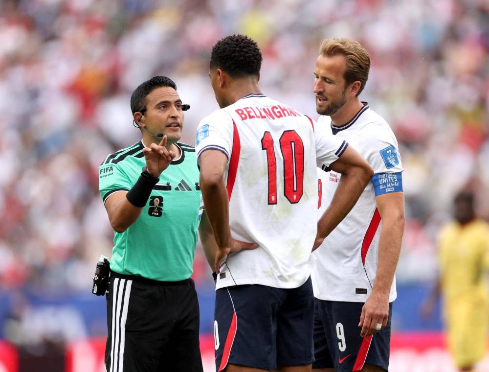 Críticas a Said Martínez tras trabajo en partido de Inglaterra-Ghana: No tiene el nivel
