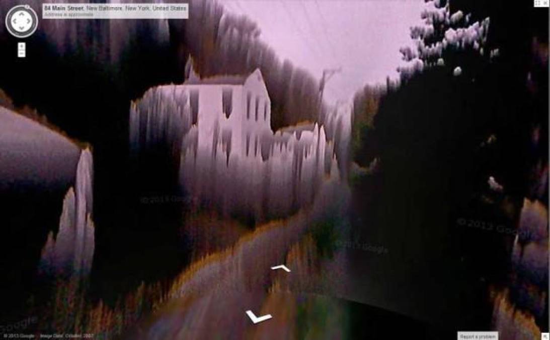 20 fotos extrañas y aterradoras captadas por Google Street View