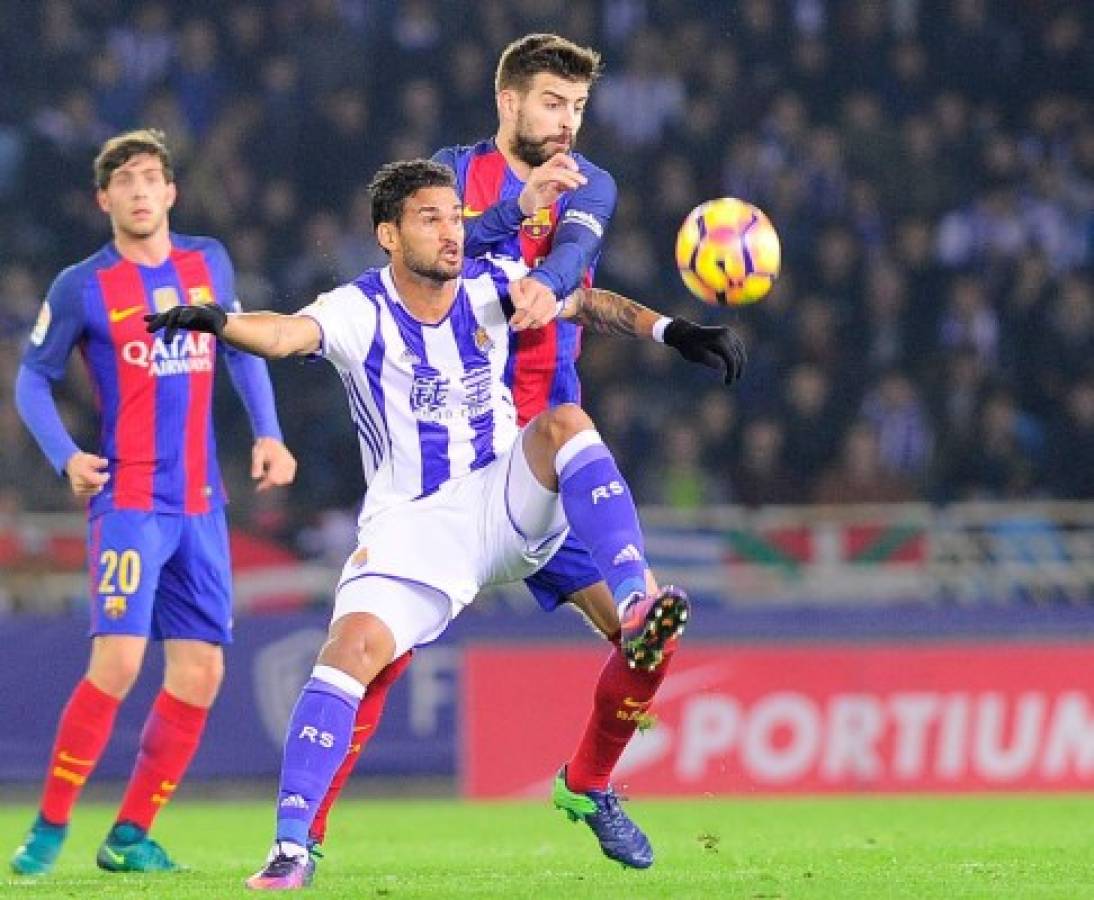 Barcelona empató 1-1 con Real Sociedad en el estadio Municipal de Anoeta