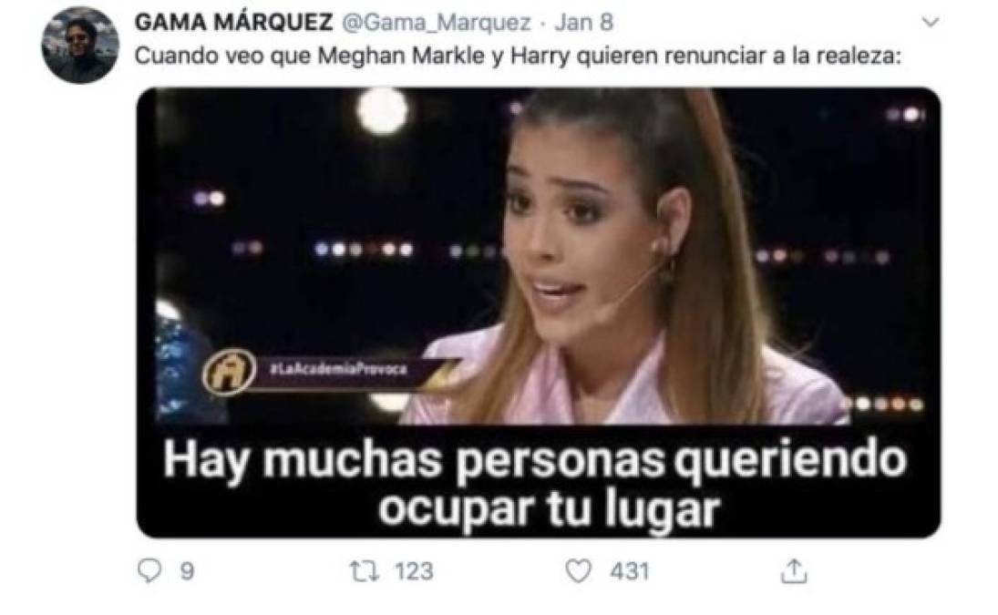 Los 'ácidos' memes tras la renuncia de Meghan y Harry