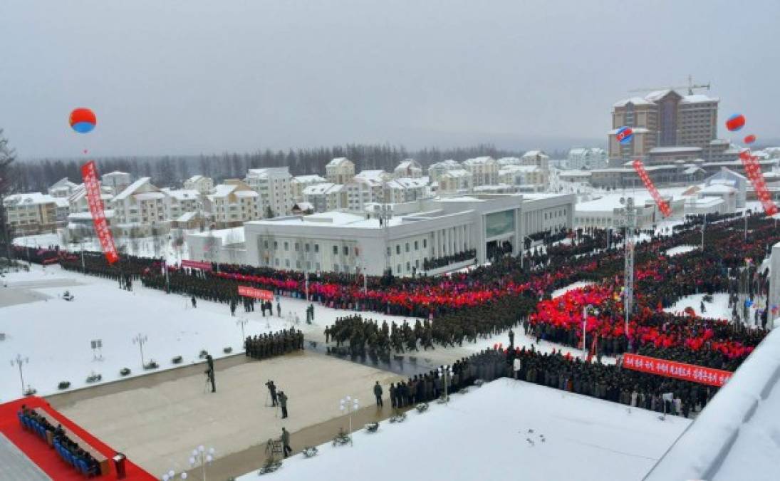 FOTOS: Así es Samjiyon, la ciudad 'perfecta' inaugurada por Kim Jong-un