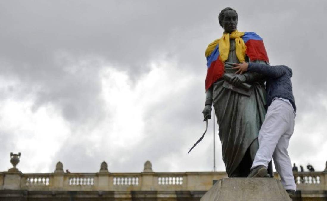 FOTOS: Colombia vive su séptimo día de protestas contra Iván Duque