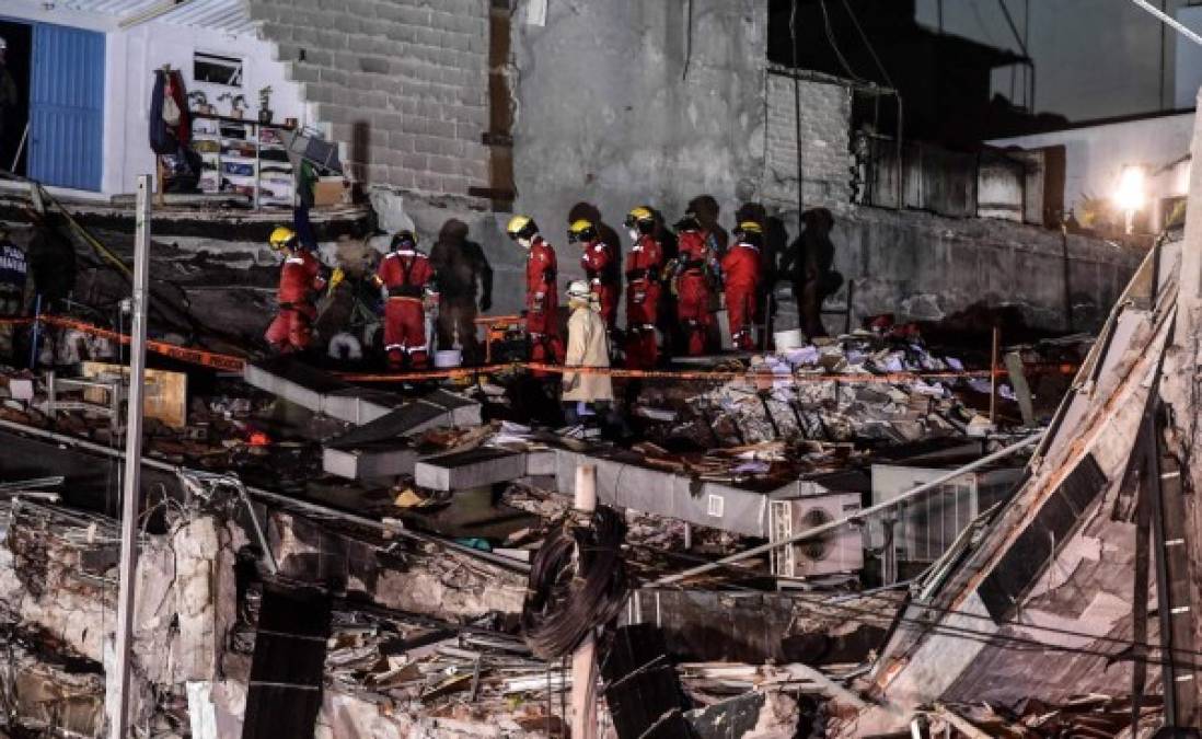 Las imágenes que no vio tras el terremoto de 7.1 en México