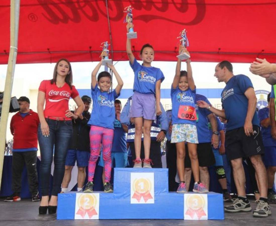 Más de 4 mil participantes se dieron cita en la Primera Carrera del Policía Hondureño