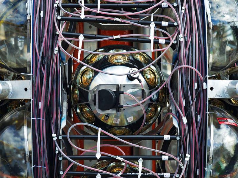 Vista del vehículo de lanzamiento del telescopio que detectó un neutrino de “ultraalta energía”. (KM3NeT)