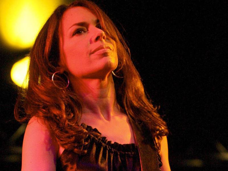 Susanna Hoffs, cantante, guitarrista y compositora de The Bangles, en 2008. (Patrick Seeger/European Pressphoto Agency)