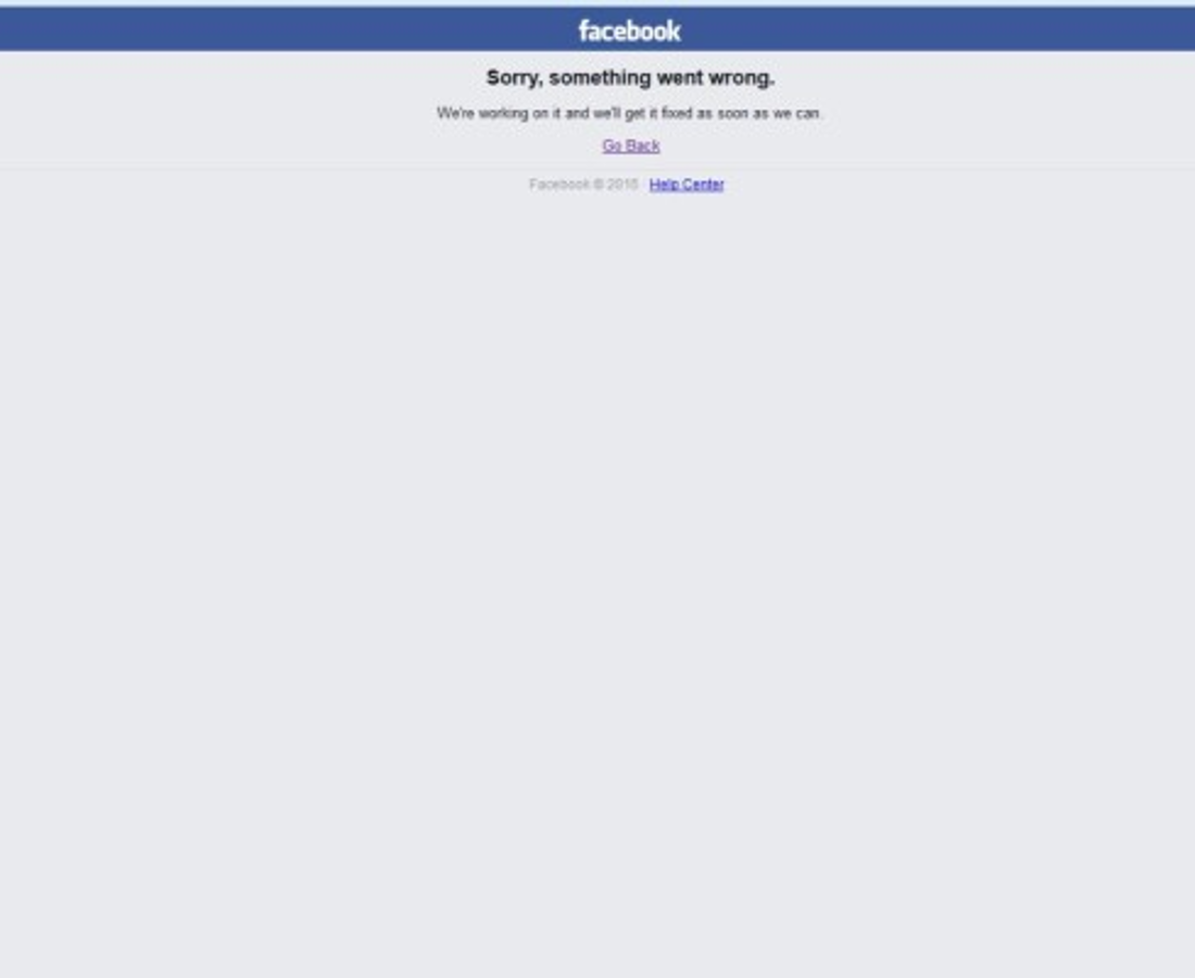 Caída mundial de Facebook desespera a los usuarios