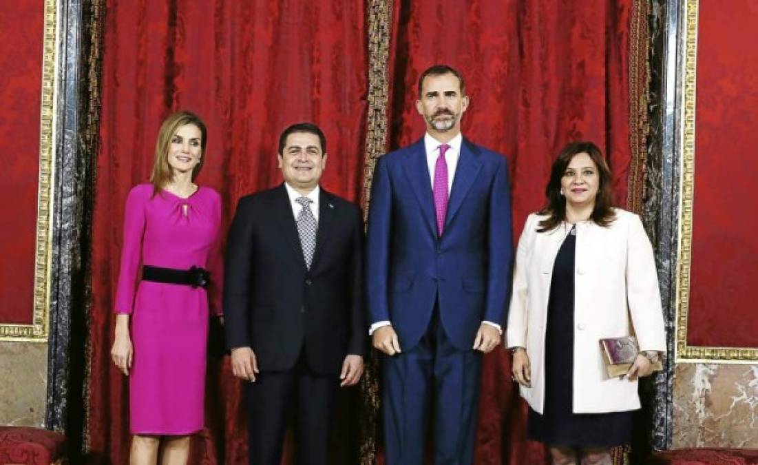 La imagen y los vestidos de Ana García Hernández, la primera dama de Honduras