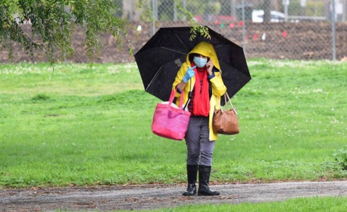 FOTOS: La angustia de estar embarazada en tiempos del coronavirus  