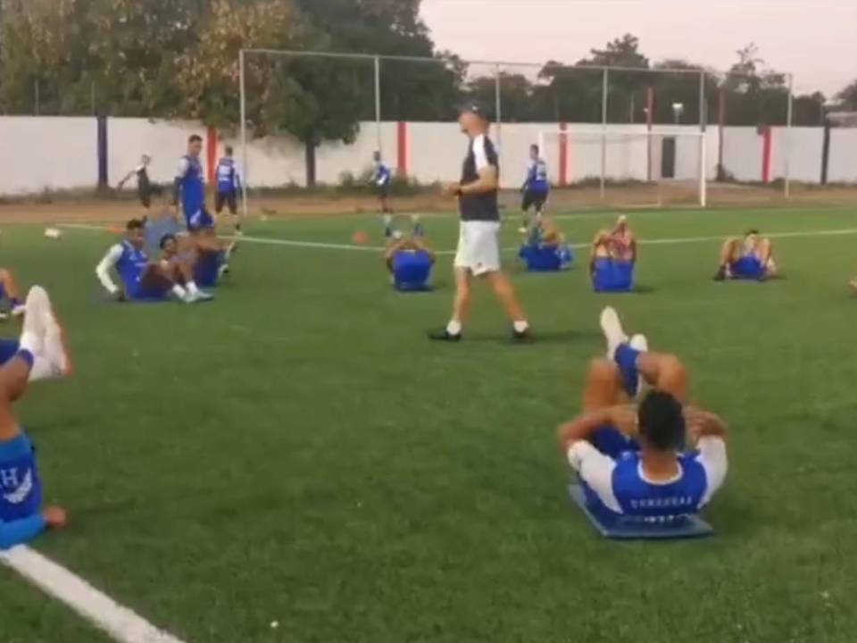 Honduras realizó su primer entrenamiento en Curazao previo al debut en la Nations League