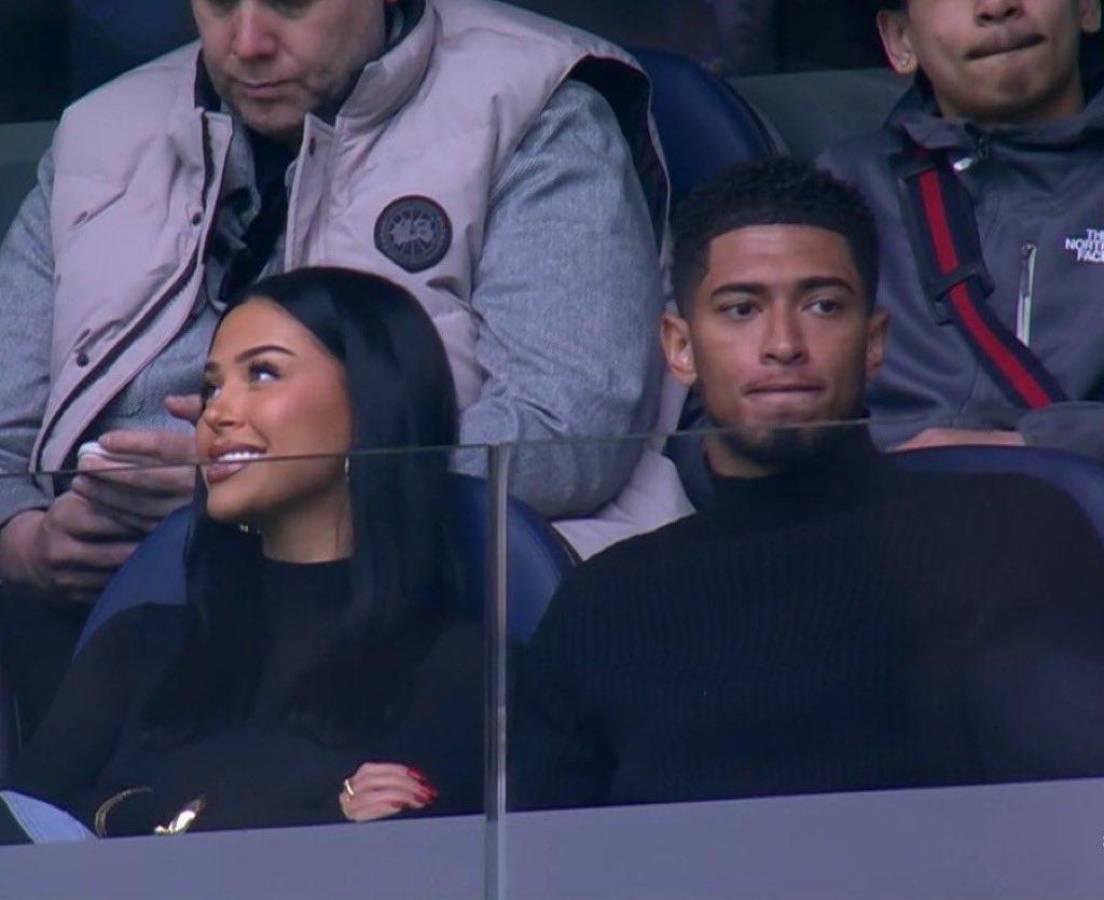 Jude Bellingham y su nueva novia fueron captados en el Bernabéu: Así es la hermosa chica