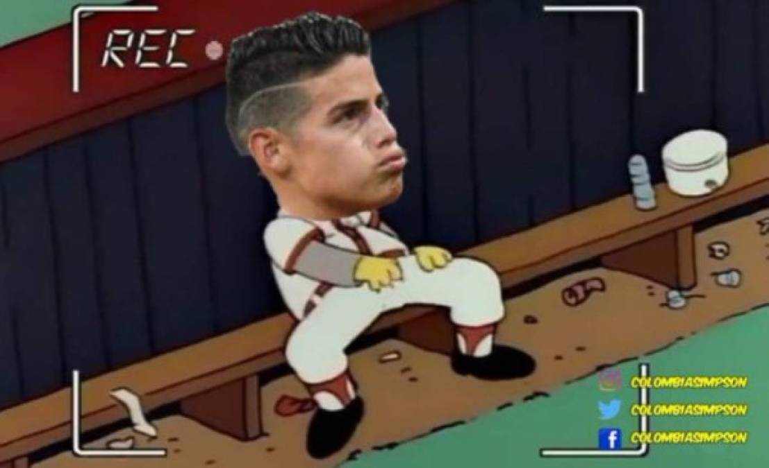 Con memes se burlan de James Rodríguez en triunfo 3-1 del Real Madrid al Celta de Vigo