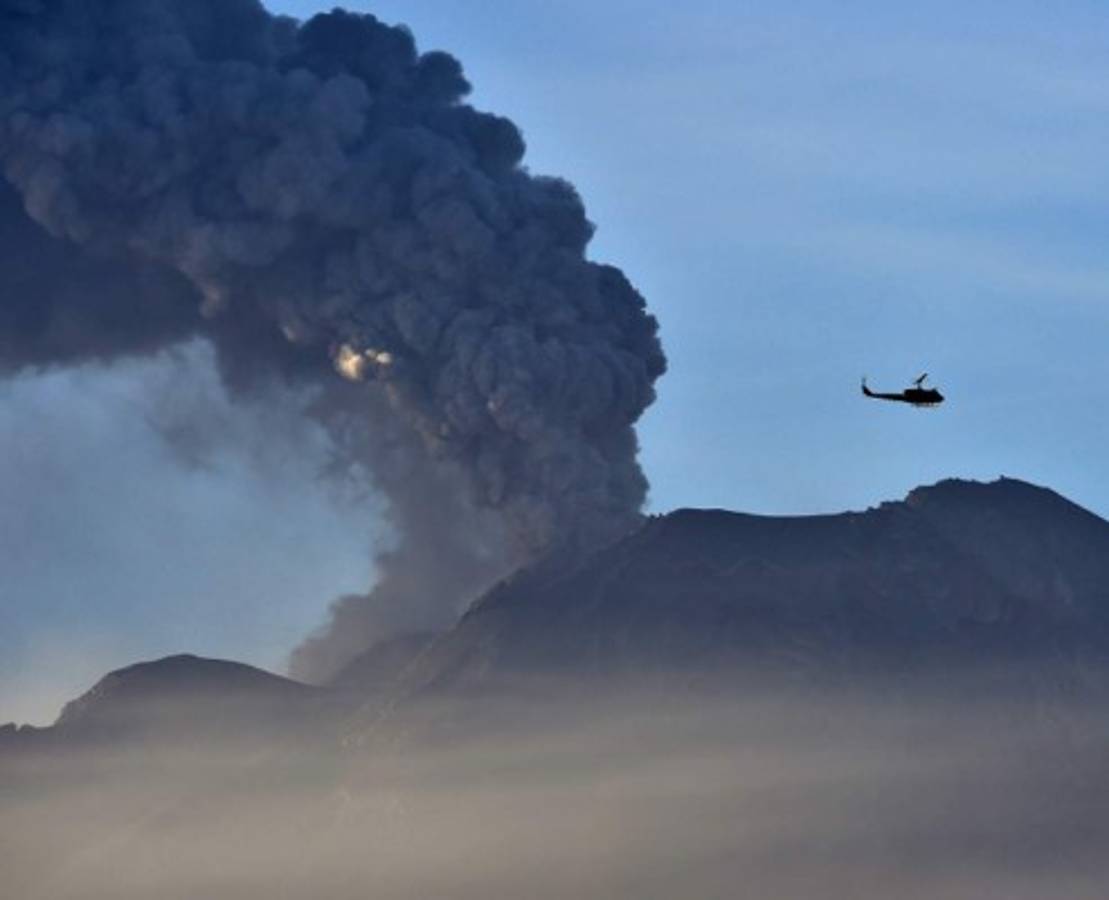 Cenizas de Calbuco en Chile, Argentina y Uruguay