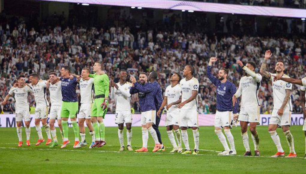Así festejó el Real Madrid, el enojo de Xavi y el mensaje del Barcelona